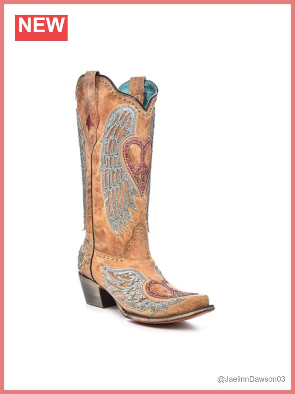 Corral Women's Western Cowboy Boots with Snip Toe Pull-On Mid-Calf